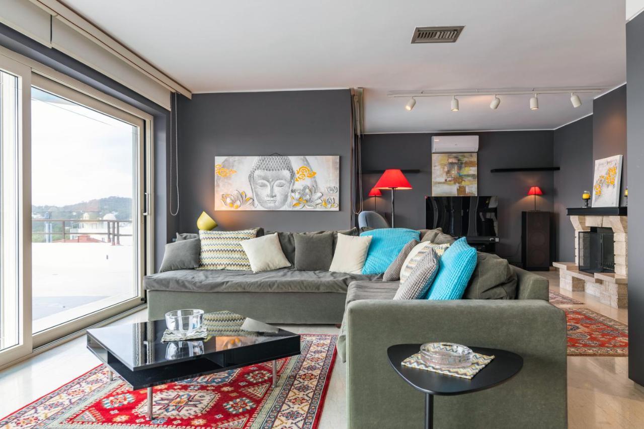 Sunlight House - Palatial Fully Equipped Apartment Near The Sea Athen Eksteriør billede