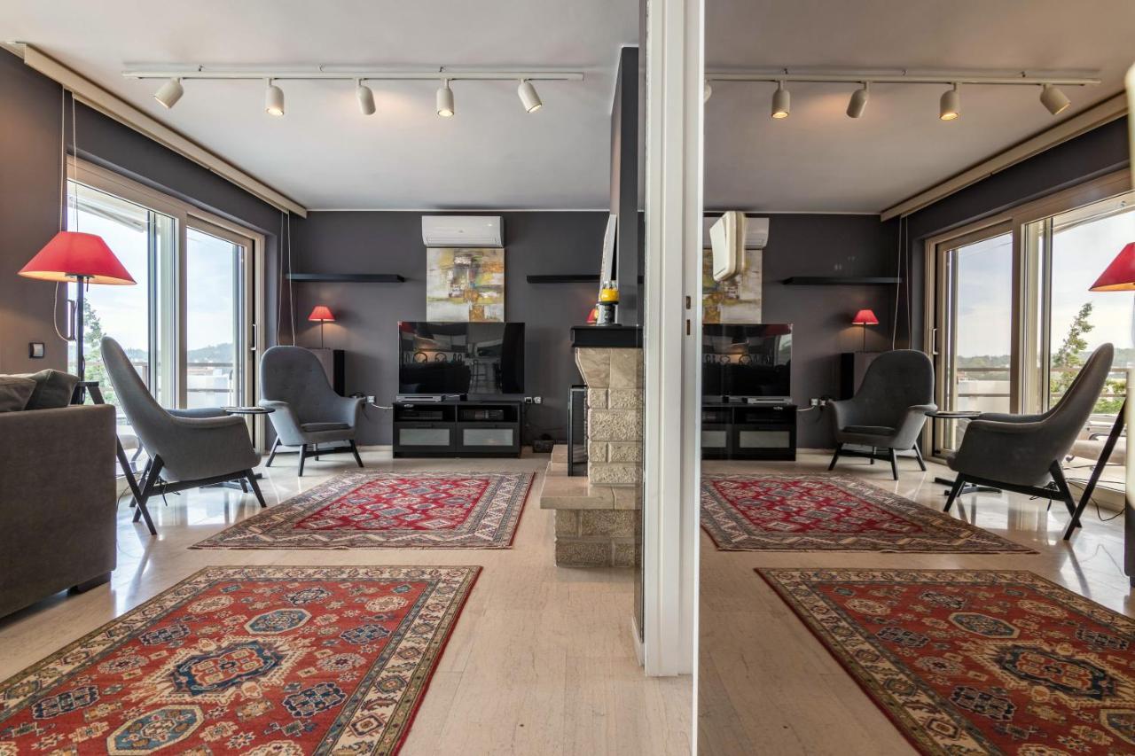 Sunlight House - Palatial Fully Equipped Apartment Near The Sea Athen Eksteriør billede